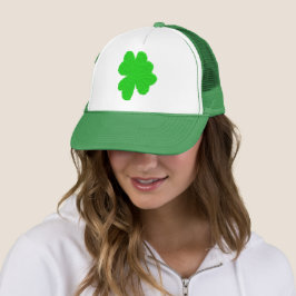 Sparkly schamprock tur klöver St. Patrick's Day Keps