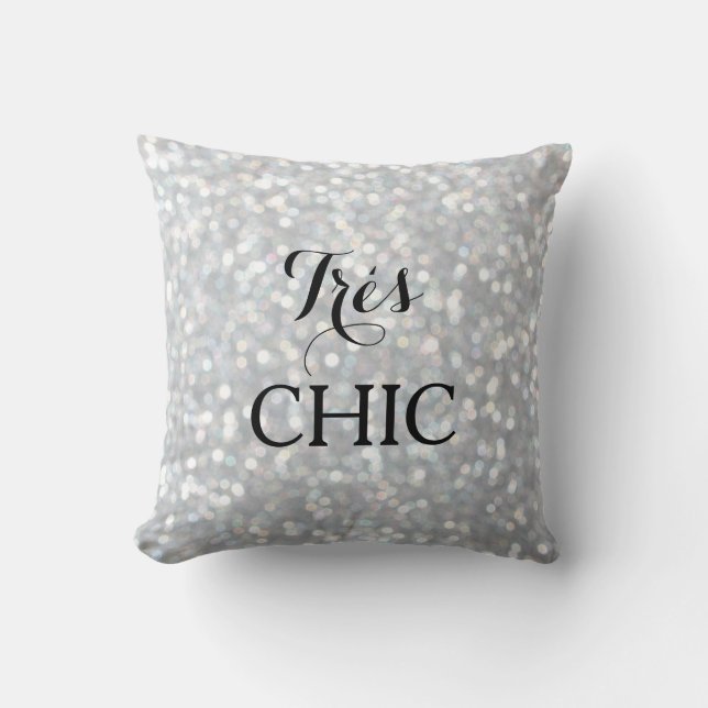 Sparkly Silver Pillow (CHIC) Kudde (Framsida)