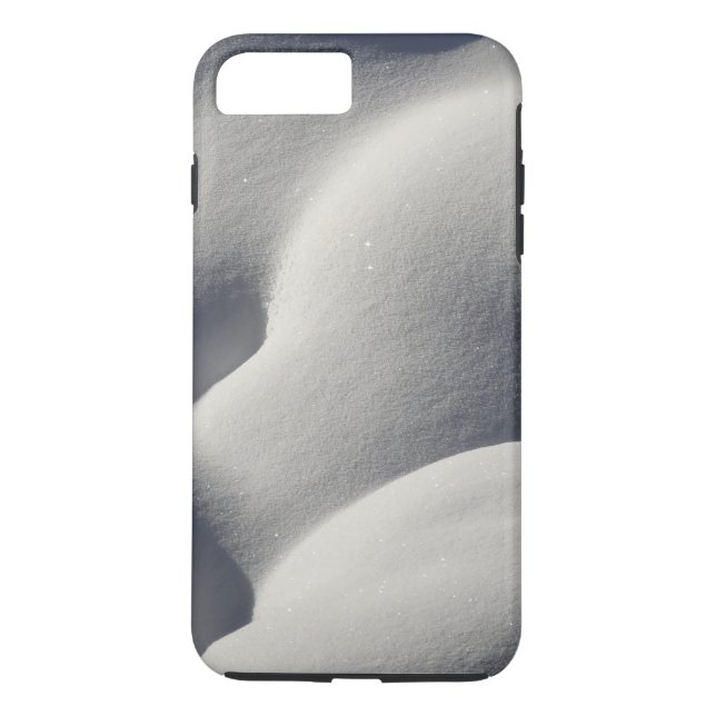 Sparkly Snö Mounds Abstrakt Natature Case-Mate iPhone Skal (Baksida)