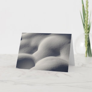 Sparkly Snö Mounds Abstrakt Natature Kort