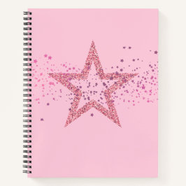Sparkly Star Baby Pink pretty
