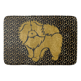 SPARKLY THANG Chow faux metallic crate/bath mat  Badrumsmatta