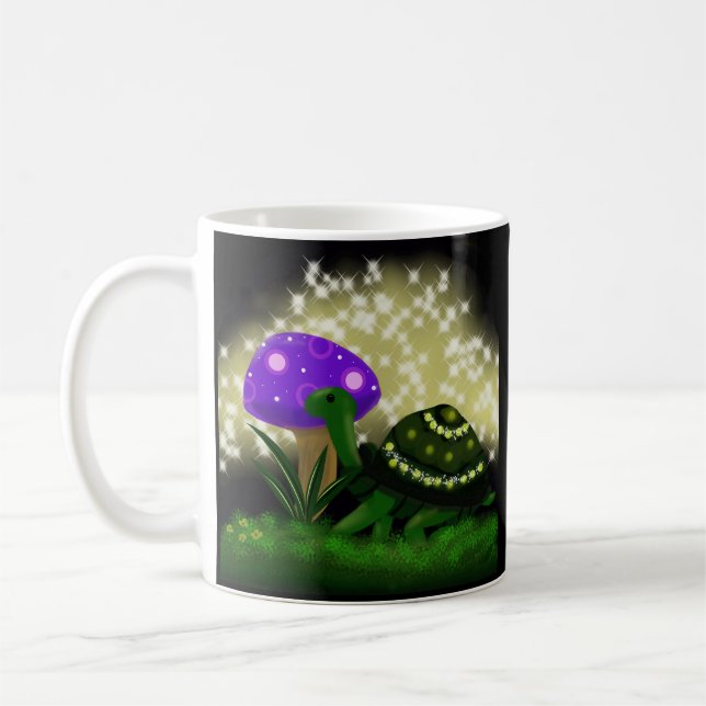Sparkly Turtle Mugg (Vänster)