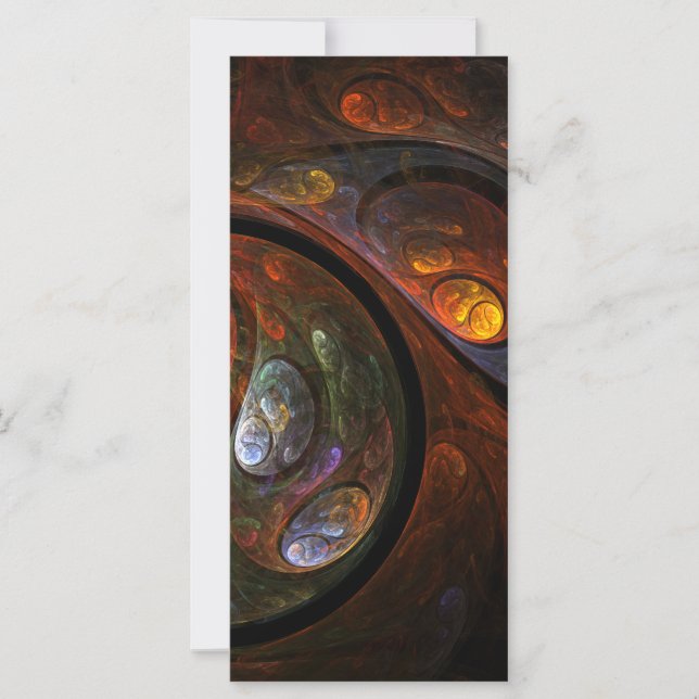 Spårkort för Abstrakt av Fluid Connection (Framsida)