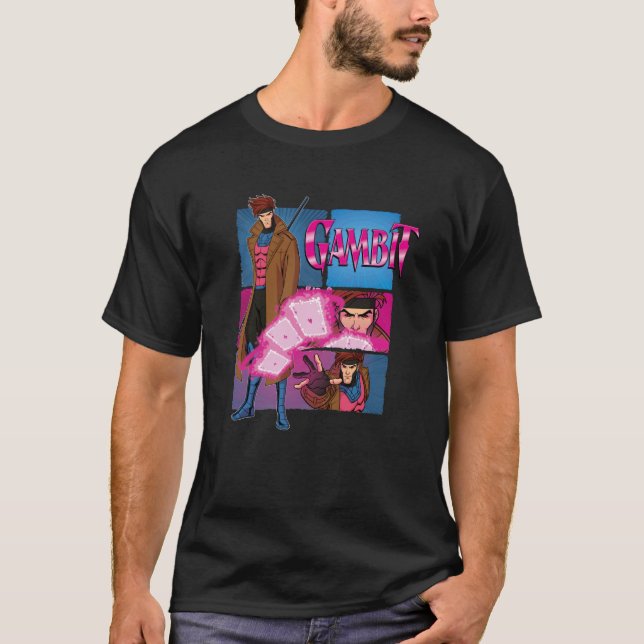 Spårkortslagen Marvel Studios X-Manar u201997 T Shirt (Framsida)