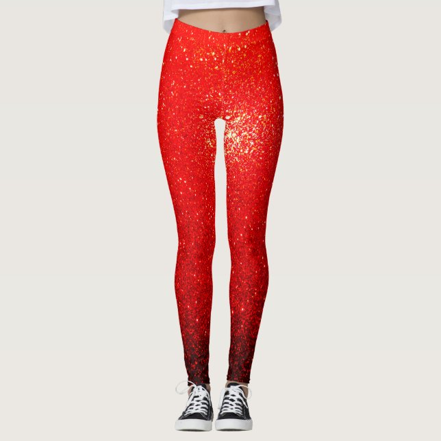 Sparks av rött leggings (Framsida)