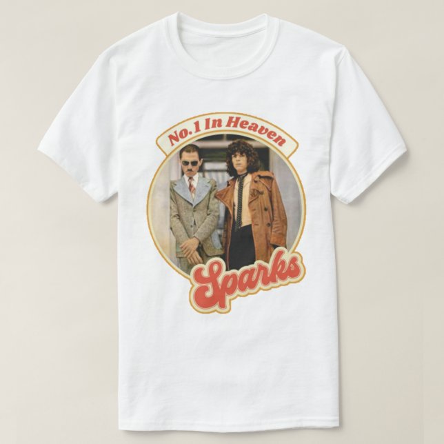 Sparks band, Sparks bröder, Ron Mael T Shirt (Design framsida)