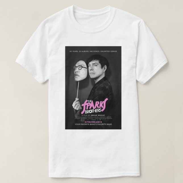 Sparks Brothers T Shirt (Design framsida)