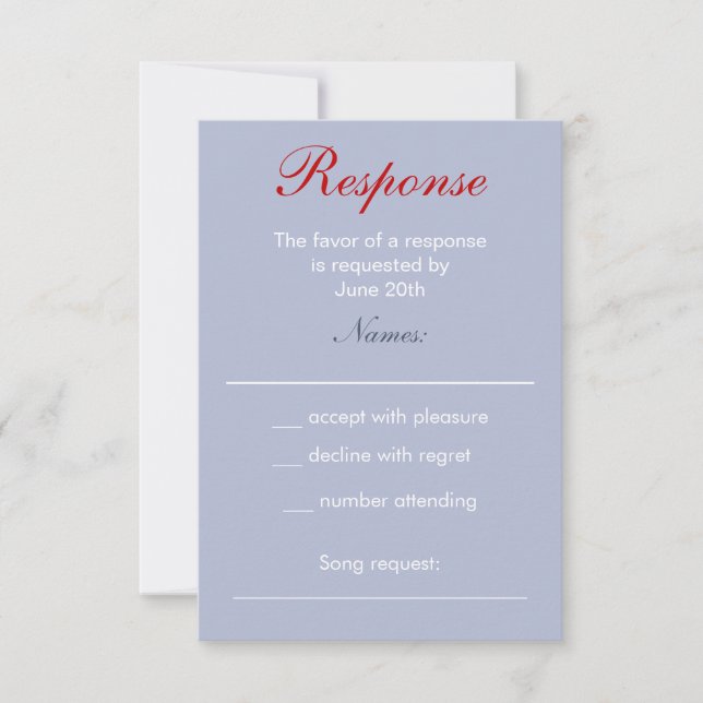 Sparks Fly Fjärde av juli Bröllop-svarskort OSA Kort (Framsida)