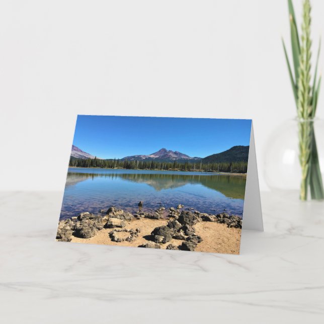 Sparks Lake, OR Kort (Framsida)