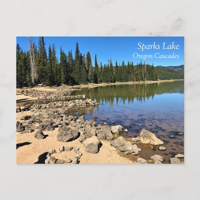Sparks Lake, OR Vykort (Framsida)