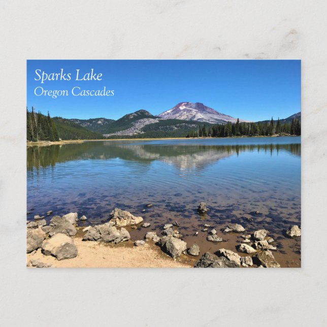 Sparks Lake, OR Vykort (Framsida)