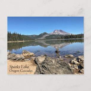 Sparks Lake, Oregon Vykort