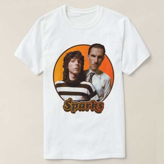 Sparks Retro Sparks Band Tribute T Shirt (Design framsida)
