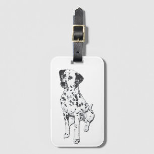 Sparky Dalmatien Hund Bagagebricka