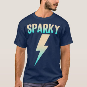 Sparky Electrician Electrician Ingenjör Worker T Shirt