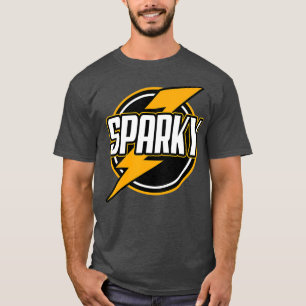 Sparky Electrician T Shirt
