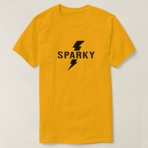 Sparky elektriker t-shirt