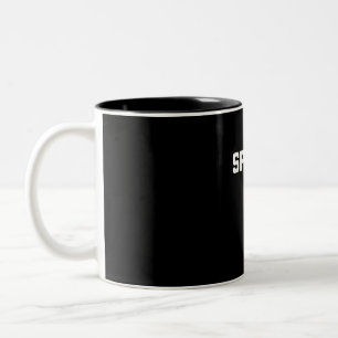 Sparky Funny Say Sarcastic Novelty Electrician Två-Tonad Mugg