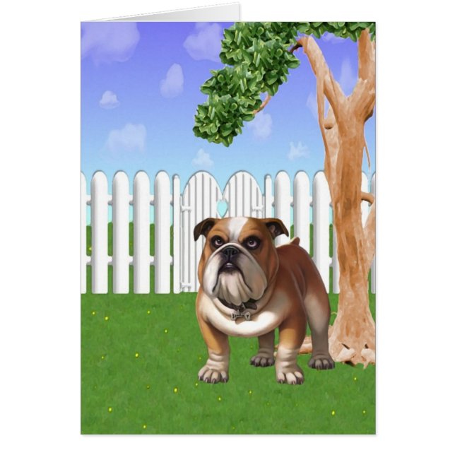 Sparky Hälsningskort (Framsidan)