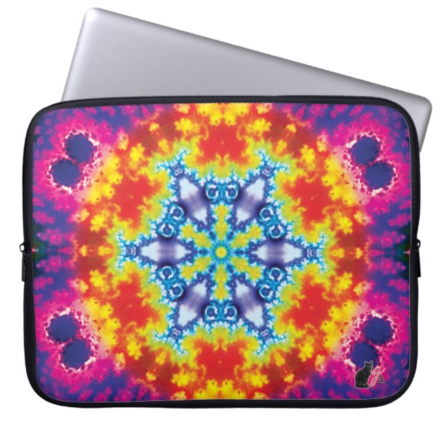 Sparky Kaleidoscope Laptop sleeve (Framsidan)