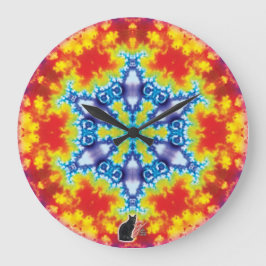 Sparky Kaleidoscope Stor Klocka