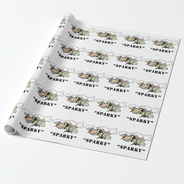 "Sparky" P-38 Lightning Presentpapper (Utrullad)