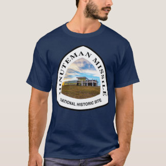 Spårmärke för Minuteman Missile National Historica T Shirt