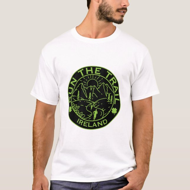 Spårning Irland T Shirt (Framsida)