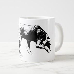 Spårningsläge - Nose to Ground Jumbo Mugg