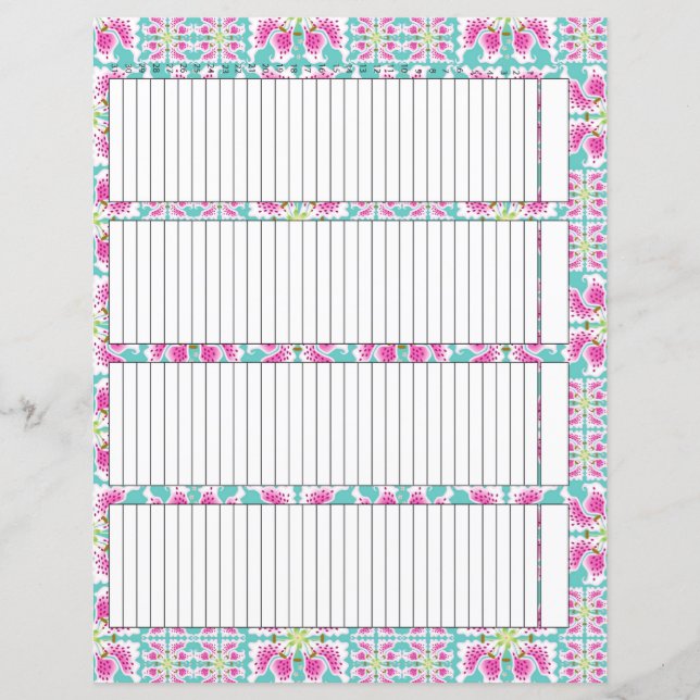 Spårningspappersblad (Framsida)