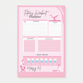 Spårningsplanerare för kalkyldagspapper för arbets post-it block