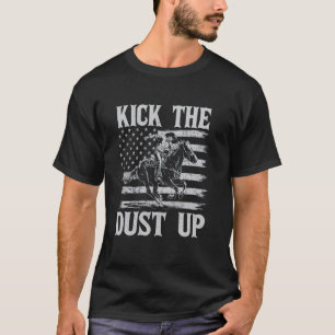 Sparr lite damm cowboy ridhäst västlig räkning t shirt