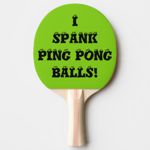 Spärra mig Grönt Anpassningsbar Ping Pong Paddle Pingisracket
