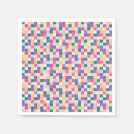 Spärra Multifärgader Pappersservett