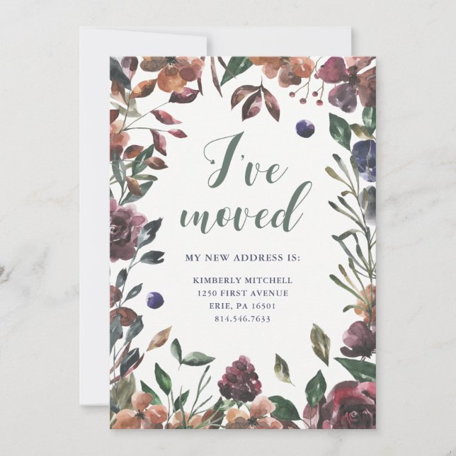 Spärrad botanisk | NYA ADRESS Meddelande (Framsida)