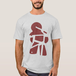 Spärrad med flera kort - speldesign t shirt