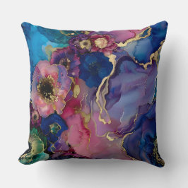 Spärrande Blommar Couture Botanical Kudde