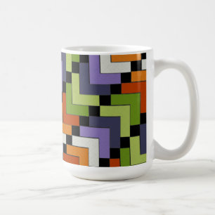 Sparrar för Folk konst Kaffemugg