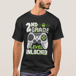 Spärrat upplåst videospel på andra Klass-nivå till T Shirt