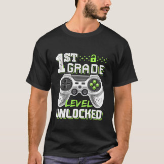 Spärrat upplåst videospel på första Klass-nivå til T Shirt