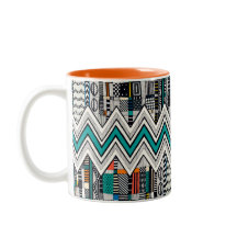 SPARRE teal Two-Tone Coffee Mugg
