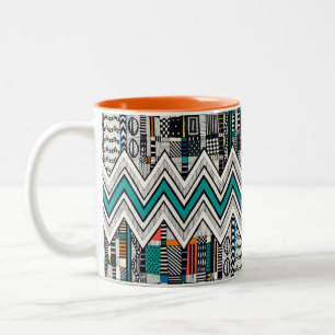SPARRE teal Two-Tone Coffee Mugg