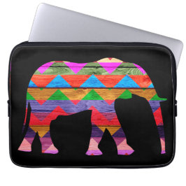 Sparreelefantmönster Laptop Sleeve