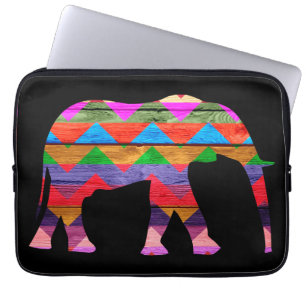 Sparreelefantmönster Laptop Sleeve