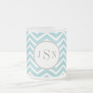 SparreMonogrammugg Frostad Glasmugg