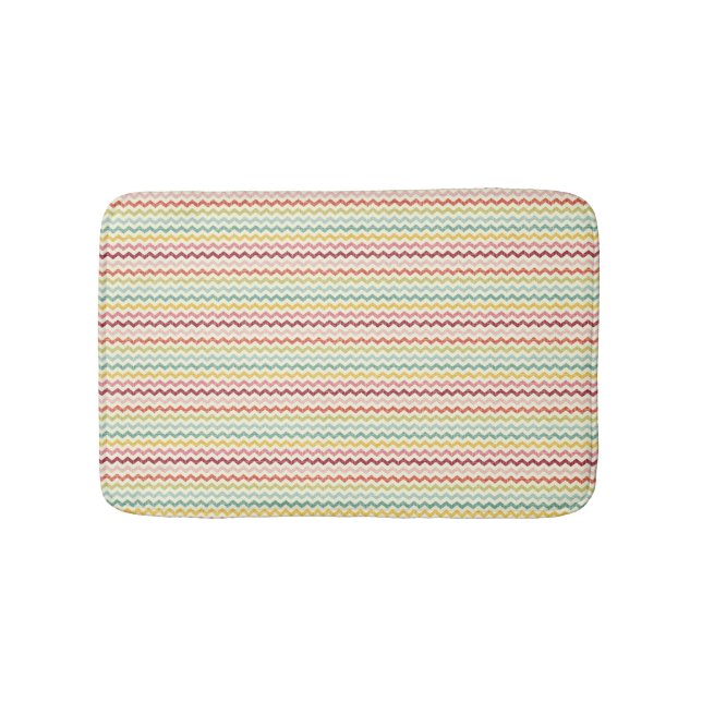 Sparremönster 4 badrumsmatta (Framsidan)