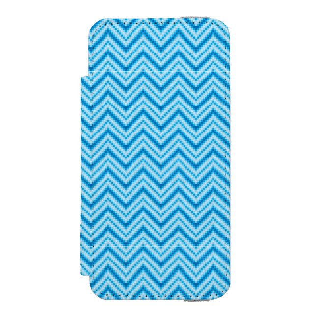 Sparremönsterbakgrund Incipio iPhone Wallet Skal (Folio Framsidan)