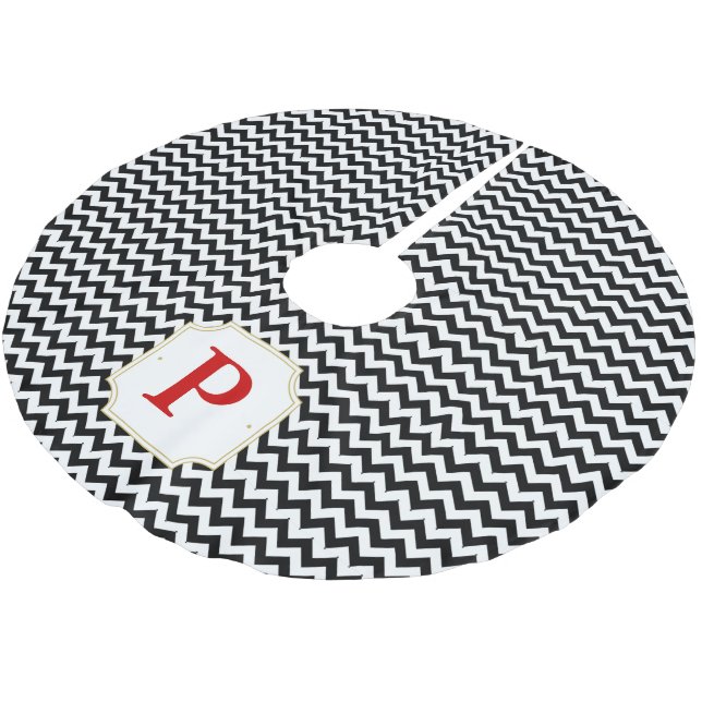 Sparreträdkjol - svart julgransmatta borstad polyester (Vinklad)
