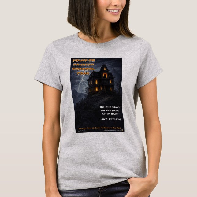 Sparrigt Hjärnspöke Peak Parodi T Shirt (Framsida)